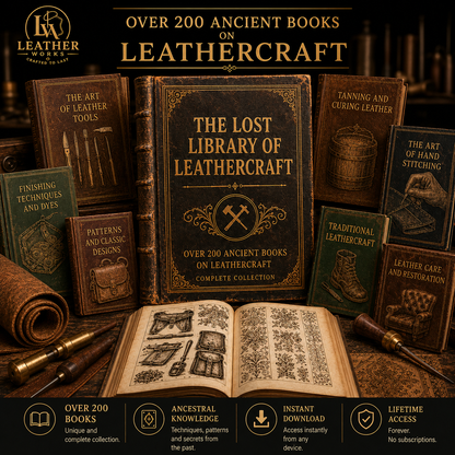 THE LOST LIBRARY OF LEATHERCRAFT™ | 200+ HISTORICAL BOOKS AND MANUALS