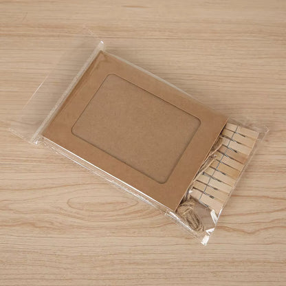 Set de 10 Marcos Kraft para las Fotos de tu Peludito