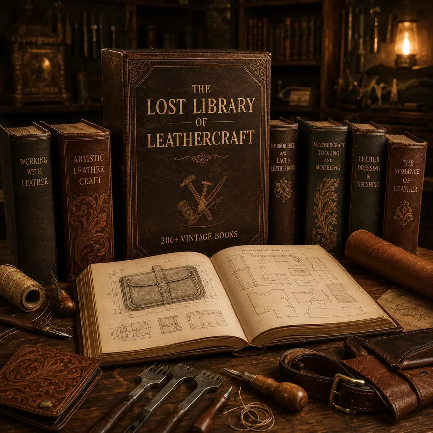 THE LOST LIBRARY OF LEATHERCRAFT™ | 200+ HISTORICAL BOOKS AND MANUALS