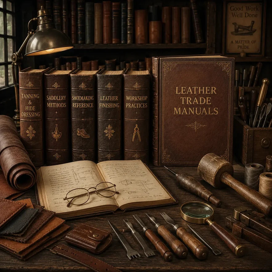 THE LOST LIBRARY OF LEATHERCRAFT™ | 200+ HISTORICAL BOOKS AND MANUALS