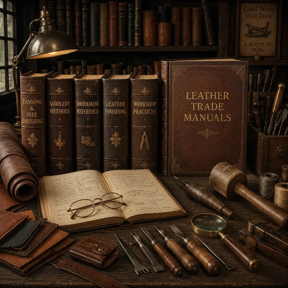 THE LOST LIBRARY OF LEATHERCRAFT™ | 200+ HISTORICAL BOOKS AND MANUALS